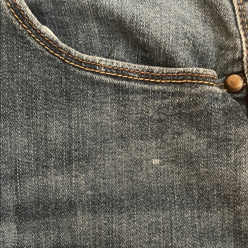 Wrangler Men's Dark Blue Slim Straight Jeans - Picture 3 of 5